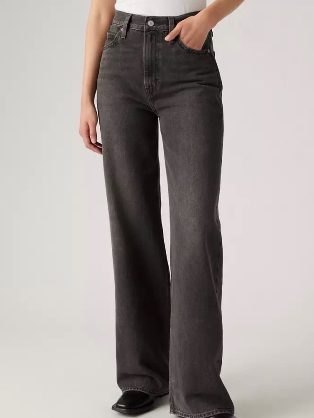 Levi’s Women’s Ribcage High-Waist Wide-Leg Jeans